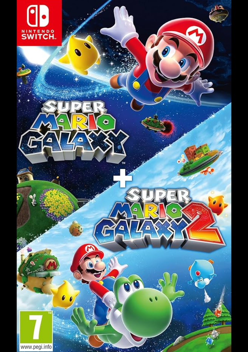 Super Mario Galaxy + Super Mario Galaxy 2 (Standard Edition) - Nintendo Switch