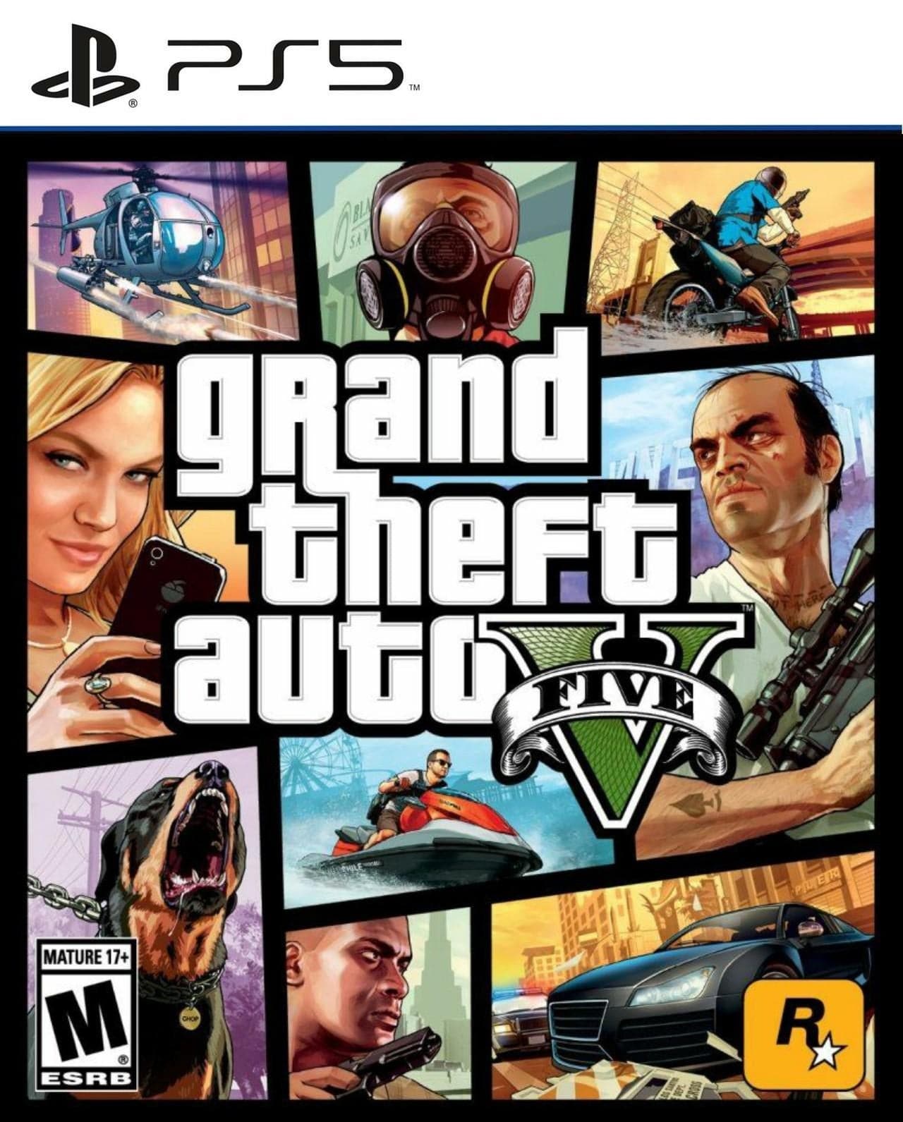 Grand Theft Auto V | GTA 5 (Standard Edition) - PlayStation | PS - EXON