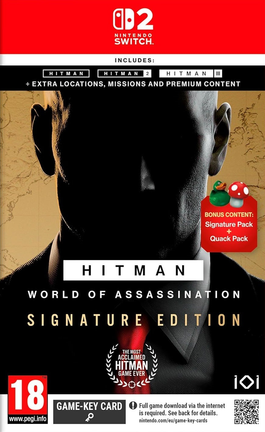 HITMAN (World of Assassination - Signature Edition) - Nintendo Switch