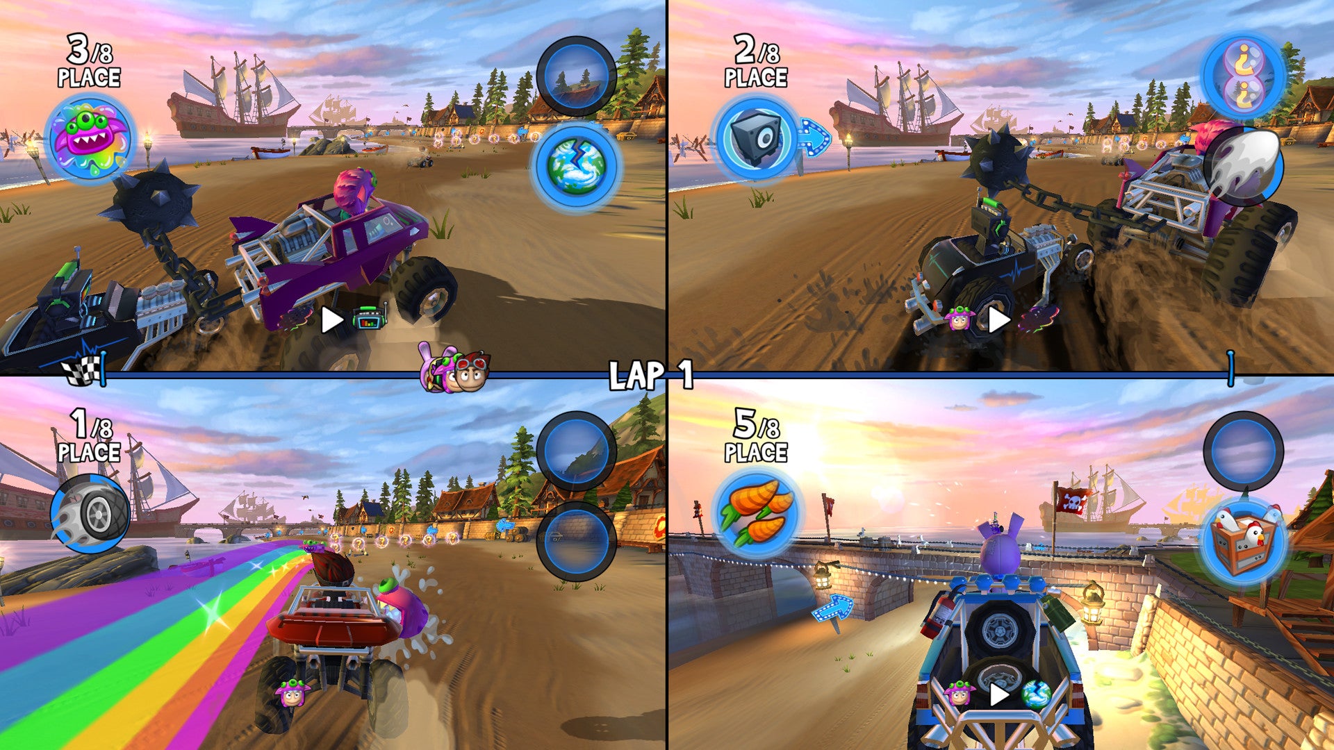Beach Buggy Racing 2: Island Adventure (Standard Edition) - PlayStation | PS
