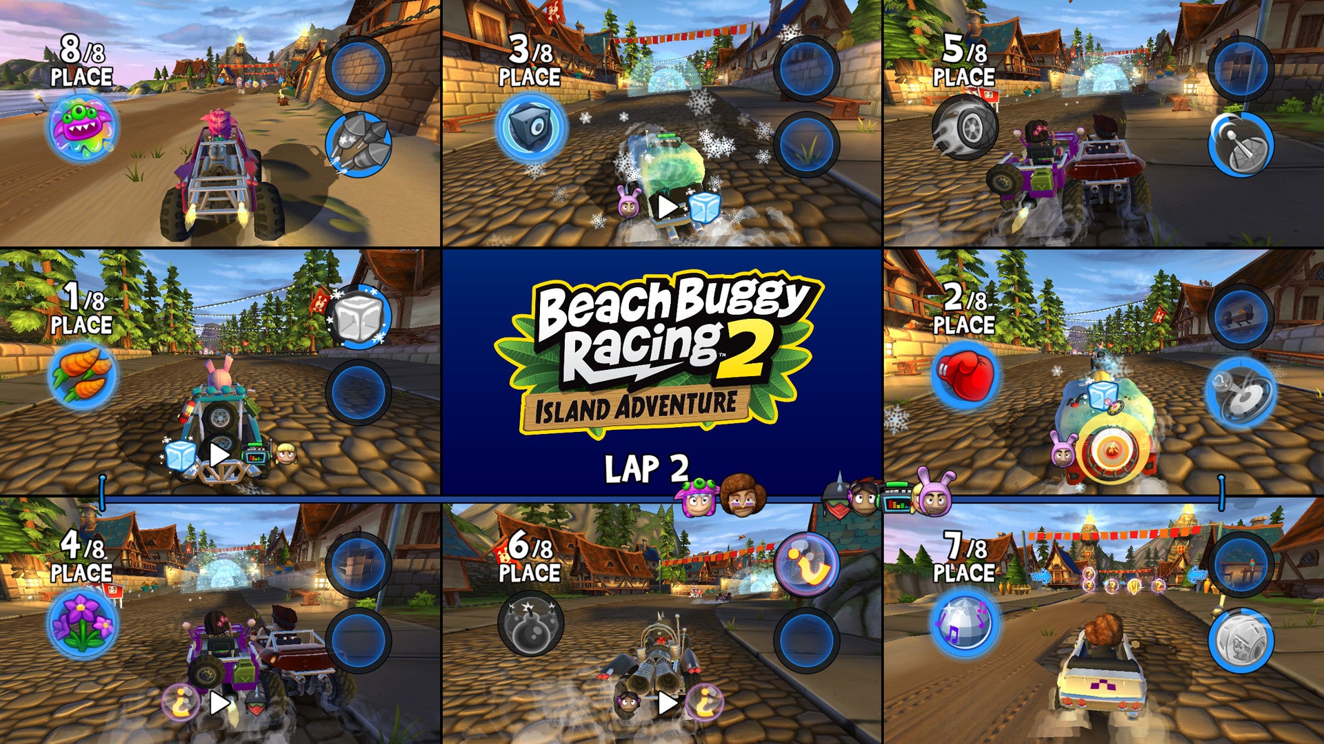 Beach Buggy Racing 2: Island Adventure (Standard Edition) - PlayStation | PS