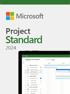Microsoft Project Standard 2024 - רישיון למחשב