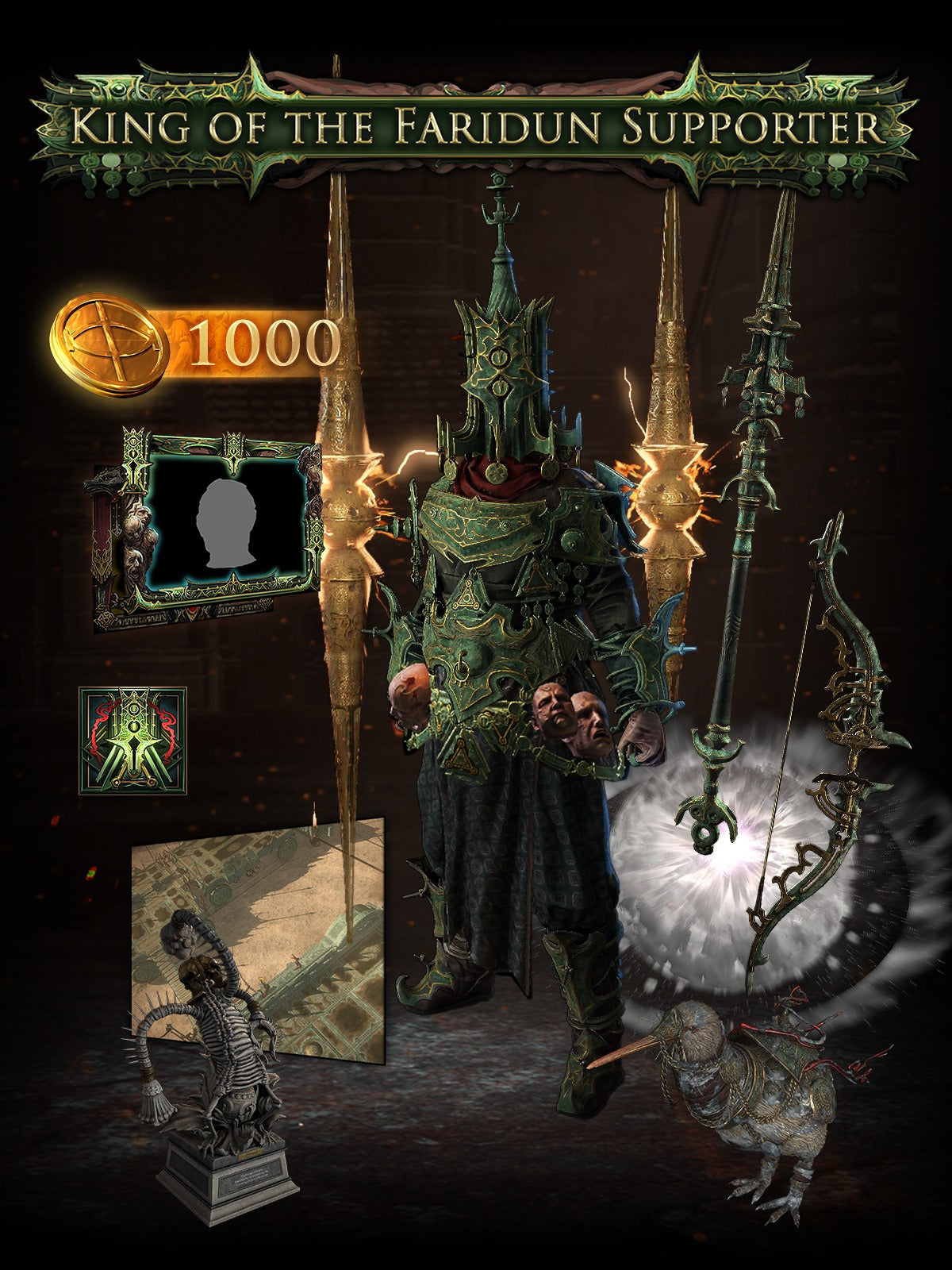 Path of Exile 2 (King of the Faridun Supporter Pack) - למחשב - EXON