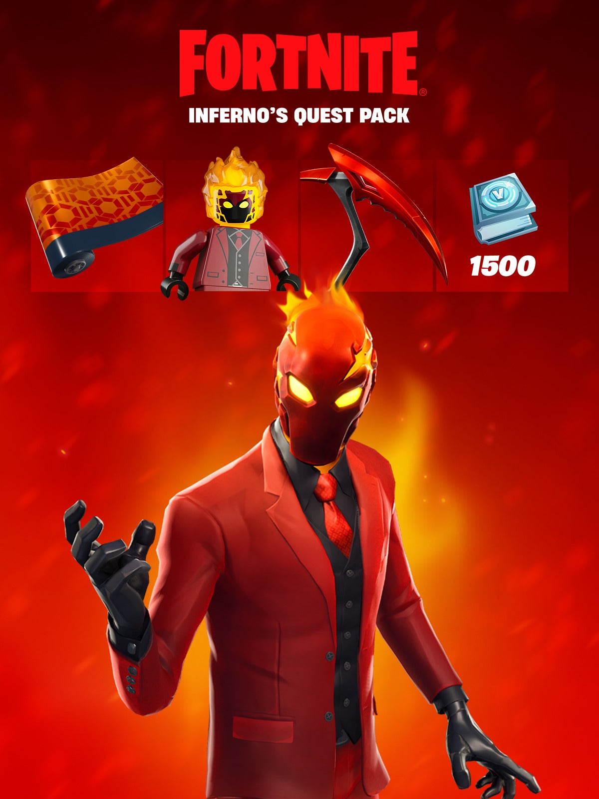 Fortnite - Inferno's Quest Pack - Xbox - EXON