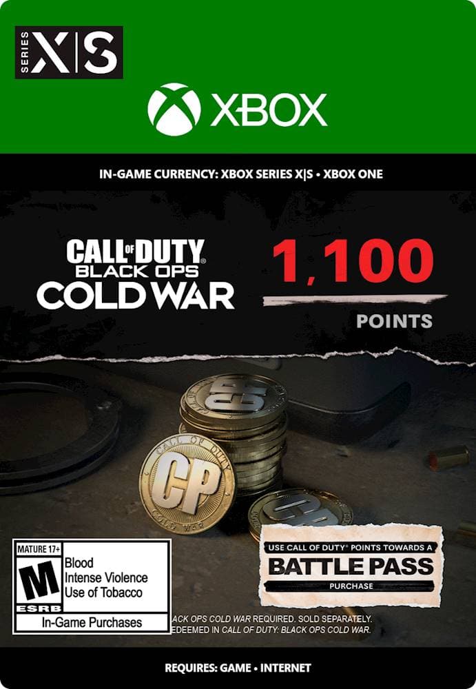 Call of Duty: Cold War Black Ops Points - Xbox - EXON