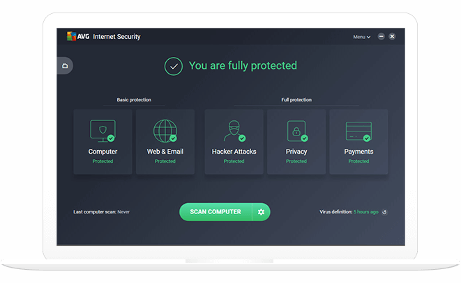 אנטי וירוס AVG Internet Security - EXON