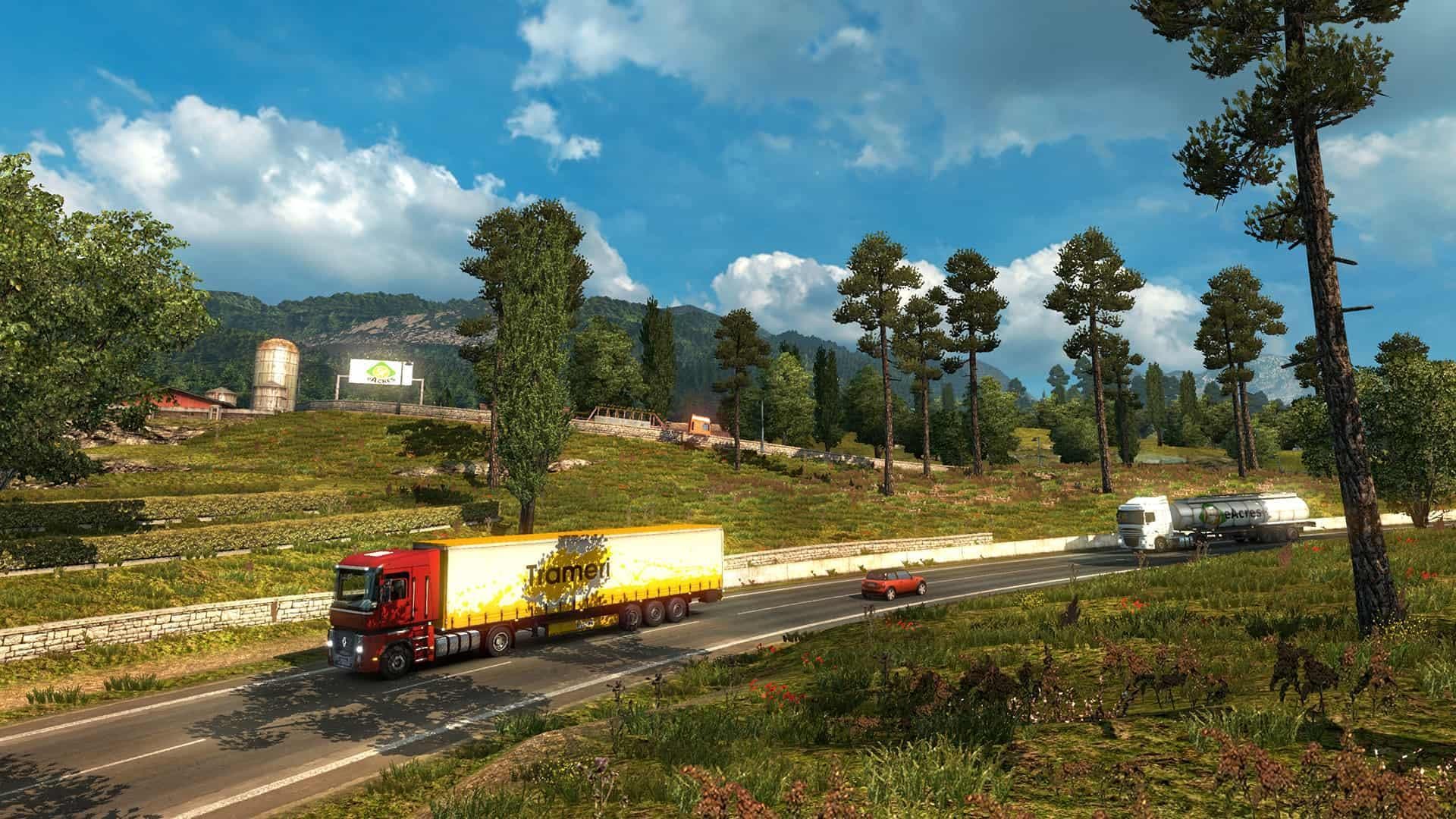 Euro Truck Simulator 2 - Platinum Edition - למחשב - EXON