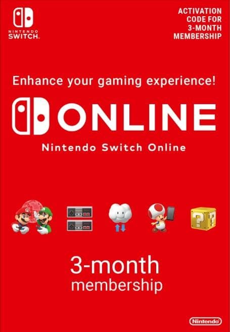 Nintendo Switch Online (Individual Membership) מנוי נינטנדו סוויץ' אונליין לחשבון יחיד - EXON