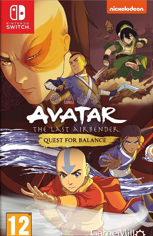 Avatar: The Last Airbender: Quest for Balance (Standard Edition) - Nintendo Switch