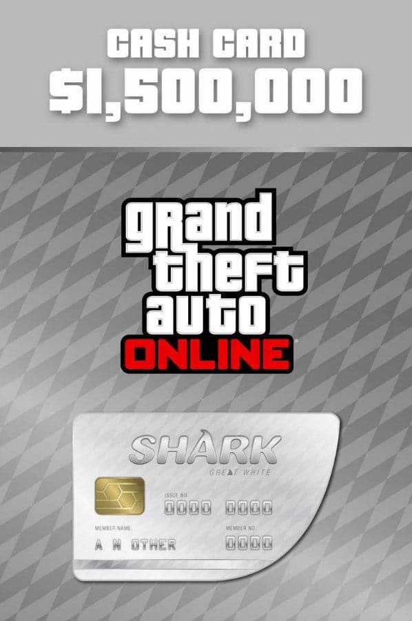 Grand Theft Auto V | GTA 5: Great White Shark Cash Card - למחשב