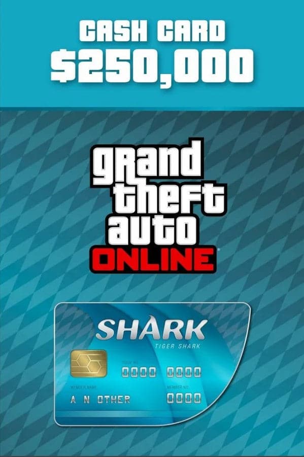 Grand Theft Auto V | GTA 5: Tiger Shark Cash Card - למחשב