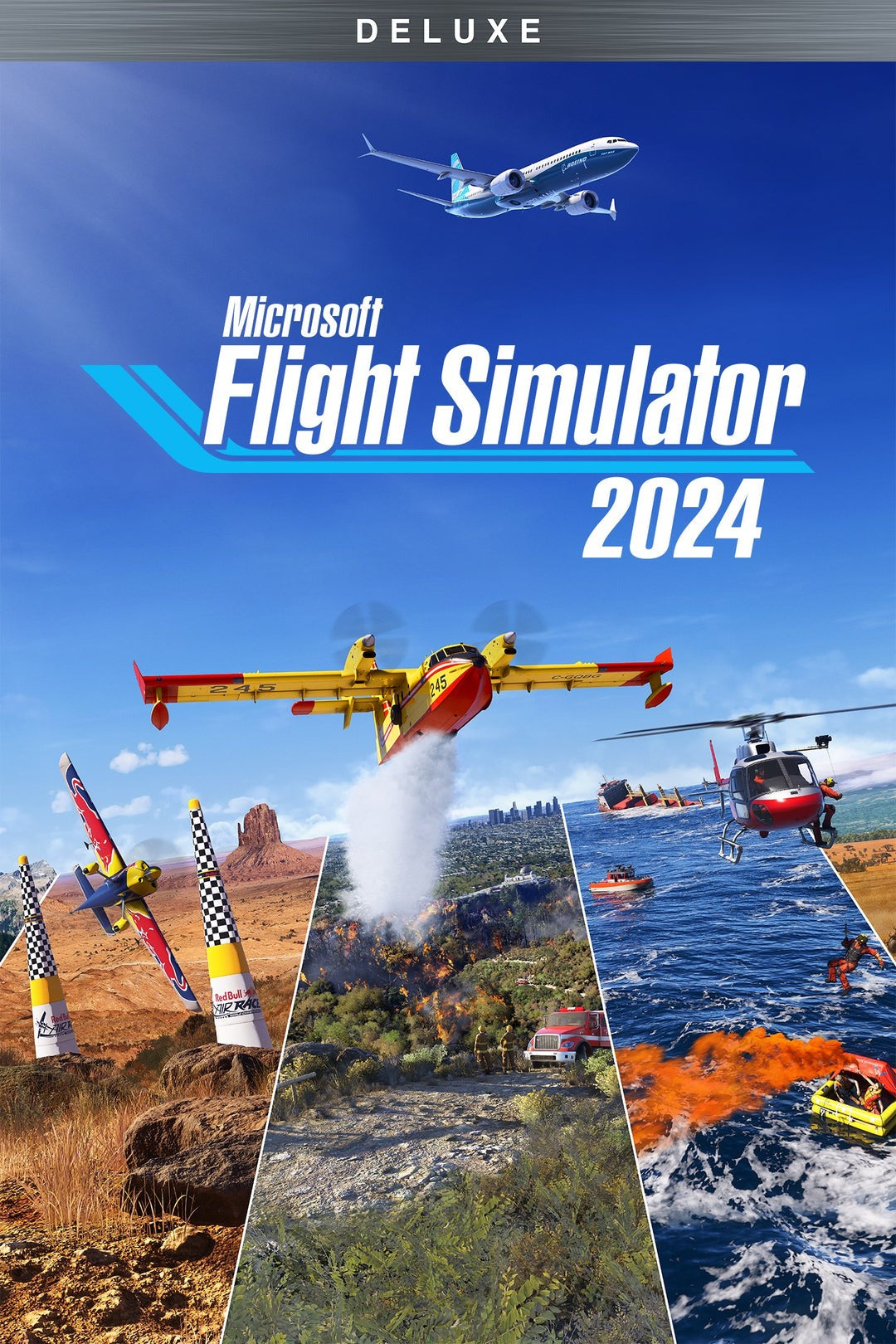 Microsoft Flight Simulator 2024 (Deluxe Edition) - PlayStation | PS