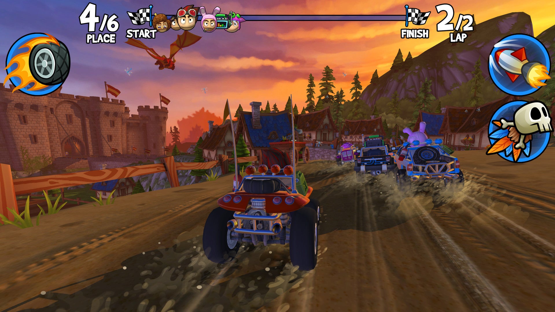 Beach Buggy Racing 2: Island Adventure (Standard Edition) - PlayStation | PS