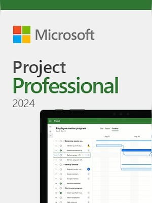 Microsoft Project Professional 2024 - רישיון למחשב