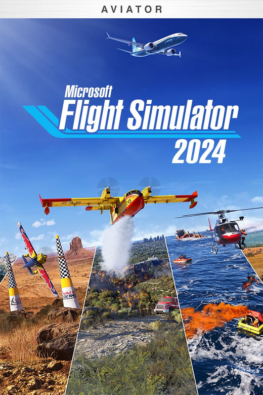 Microsoft Flight Simulator 2024 (Aviator Edition) - למחשב ולאקסבוקס - EXON