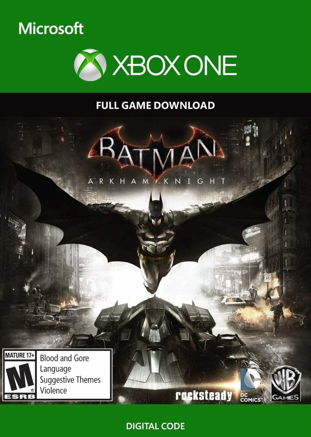 Batman™: Arkham Knight (Standard Edition) - Xbox - EXON - גיימינג ותוכנות - משחקים ותוכנות למחשב ולאקס בוקס!