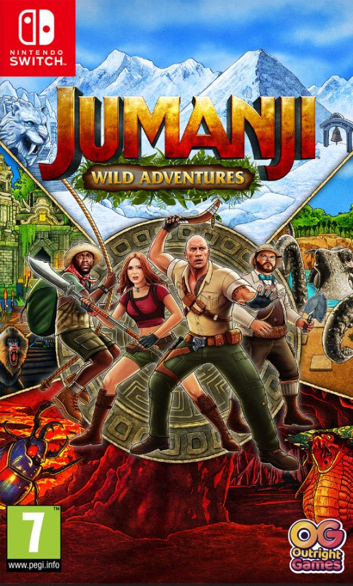 Jumanji: Wild Adventures (Standard Edition) - Nintendo Switch - EXON - גיימינג ותוכנות - משחקים ותוכנות למחשב ולאקס בוקס!