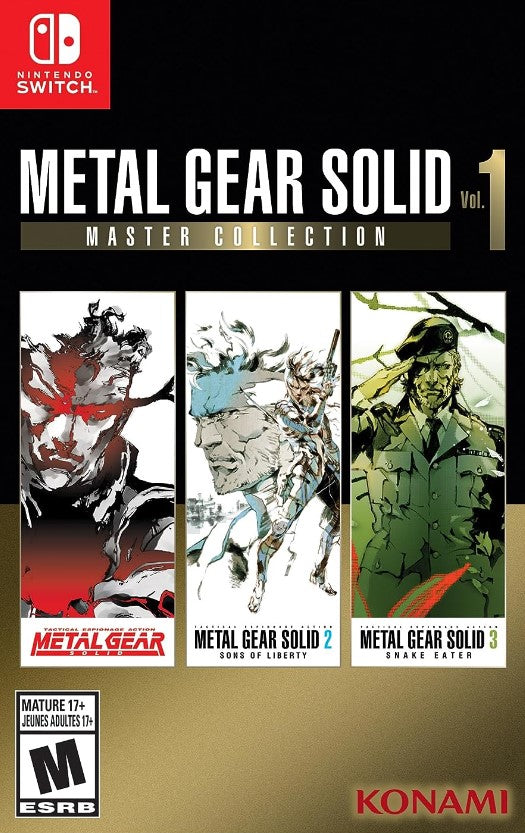 METAL GEAR SOLID: MASTER COLLECTION Vol.1 METAL GEAR SOLID - Nintendo Switch - EXON - גיימינג ותוכנות - משחקים ותוכנות למחשב ולאקס בוקס!