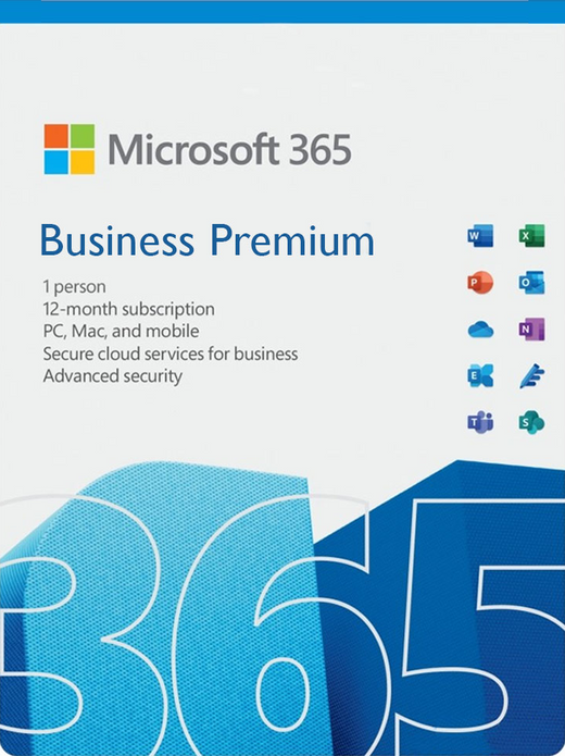 מנוי מיקרוסופט 365 עסקי פרימיום | Microsoft 365 Business Premium - EXON