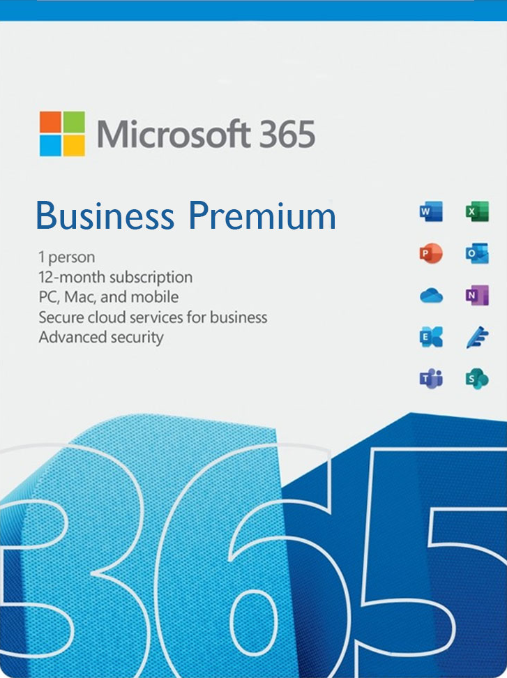 מנוי מיקרוסופט 365 עסקי פרימיום | Microsoft 365 Business Premium