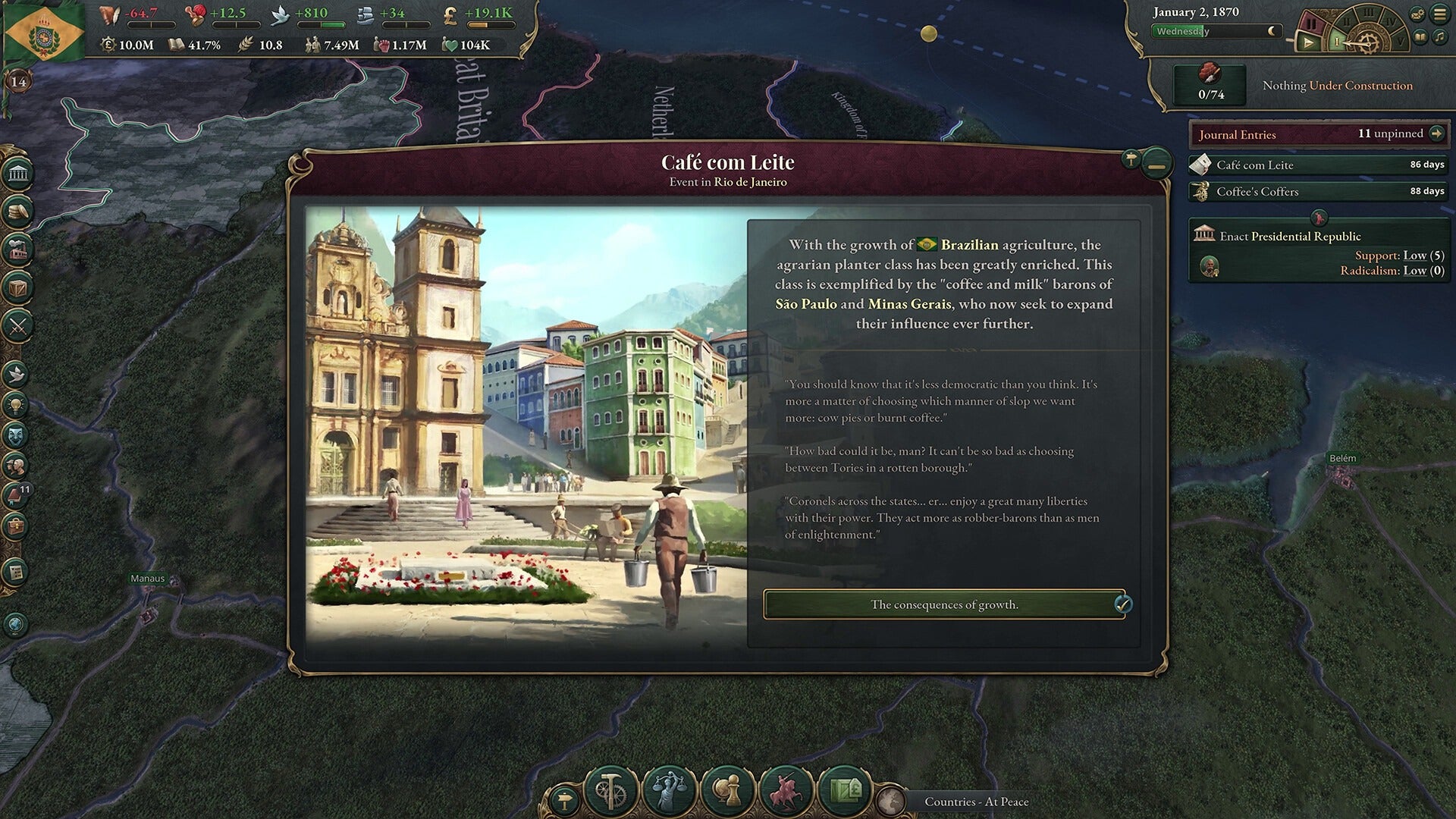 Victoria 3: Colossus of the South (Standard Edition) - למחשב - EXON
