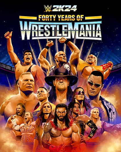 WWE 2K24 (40 Years of Wrestlemania Edition) - למחשב - EXON - גיימינג ותוכנות - משחקים ותוכנות למחשב ולאקס בוקס!