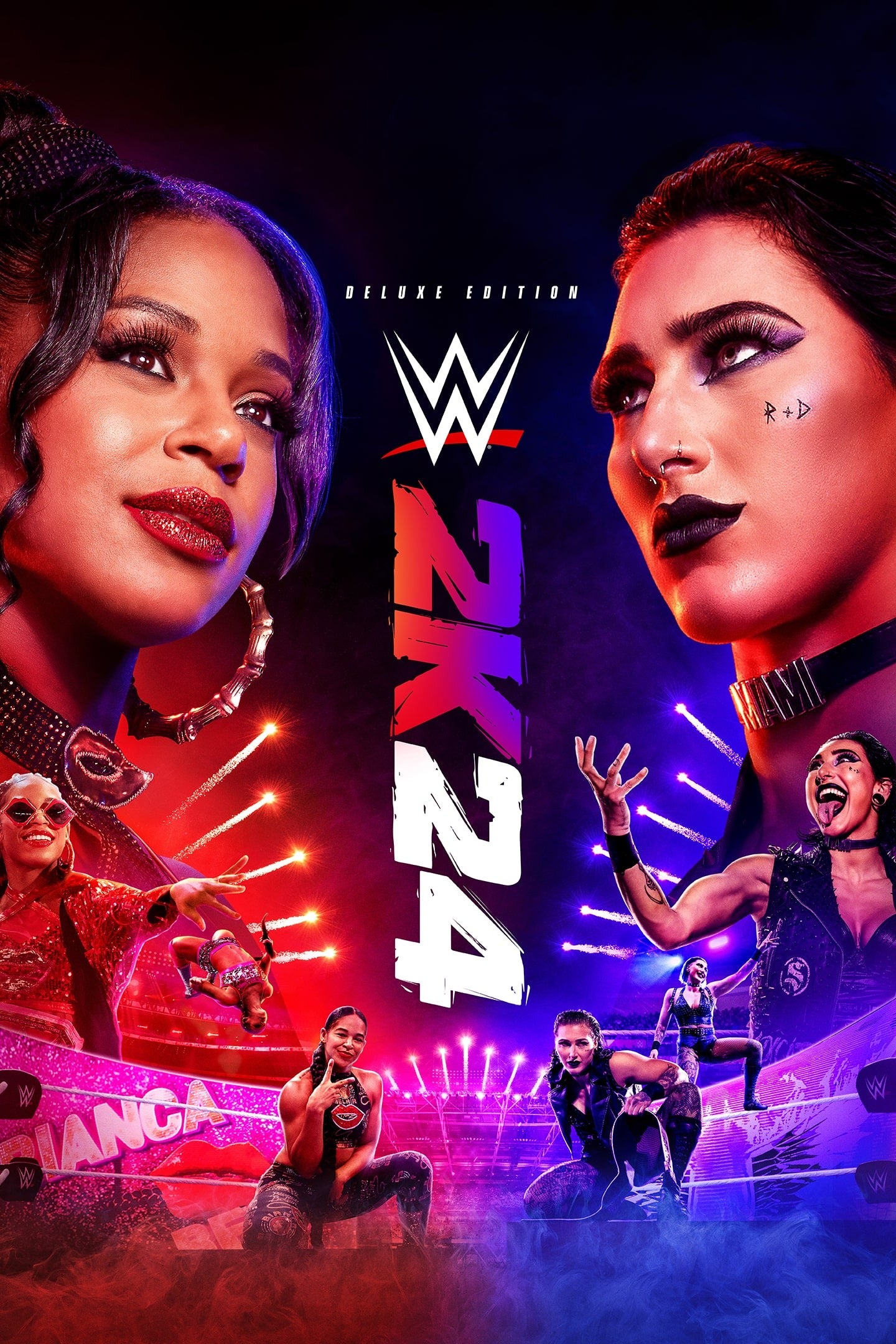 WWE 2K24 (Deluxe Edition) - למחשב - EXON - גיימינג ותוכנות - משחקים ותוכנות למחשב ולאקס בוקס!