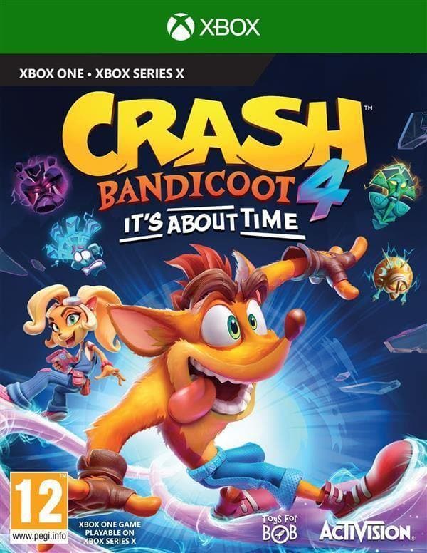 קראש בנדיקוט 4 - Crash Bandicoot 4: It's About Time - Xbox One | Series X/S - EXON גיימס - משחקים ותוכנות למחשב ולאקס בוקס!