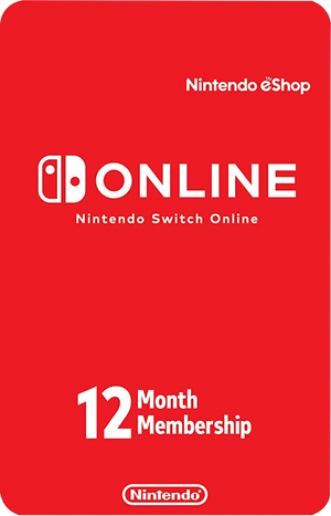 Nintendo Switch Online (Individual Membership) מנוי נינטנדו סוויץ' אונליין לחשבון יחיד - EXON