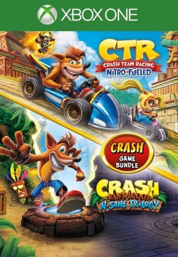 Crash Bandicoot™ Bundle - N. Sane Trilogy + CTR Nitro-Fueled - Xbox - EXON - גיימינג ותוכנות - משחקים ותוכנות למחשב ולאקס בוקס!