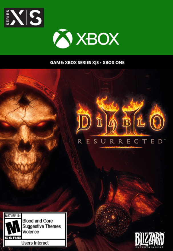 Diablo 2: Resurrected - Xbox One | Series X/S - EXON - גיימינג ותוכנות - משחקים ותוכנות למחשב ולאקס בוקס!