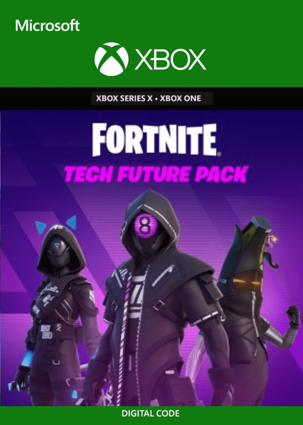 Fortnite: Tech Future Pack - Xbox - EXON - גיימינג ותוכנות - משחקים ותוכנות למחשב ולאקס בוקס!