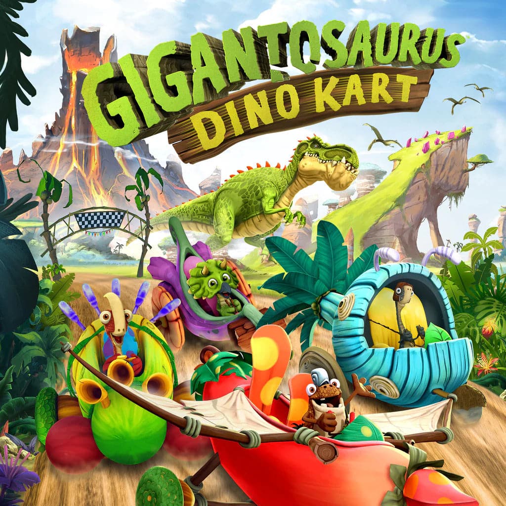 Gigantosaurus: Dino Kart (Standard Edition) - למחשב - EXON - גיימינג ותוכנות - משחקים ותוכנות למחשב ולאקס בוקס!