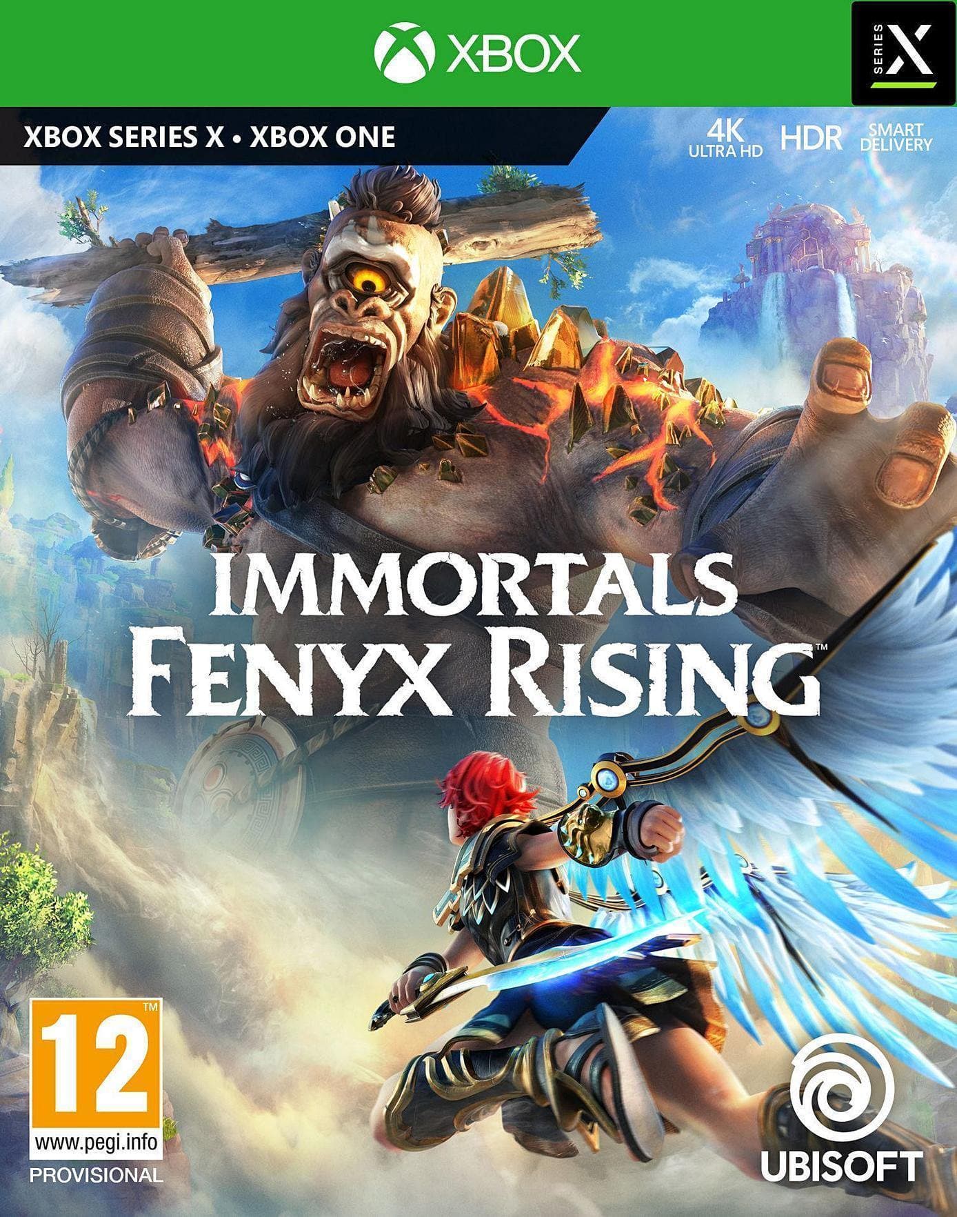 Immortals Fenyx Rising xbox cover