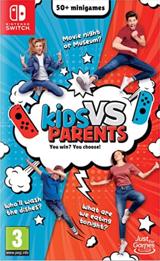 Kids vs Parents - Nintendo Switch - EXON - גיימינג ותוכנות - משחקים ותוכנות למחשב ולאקס בוקס!