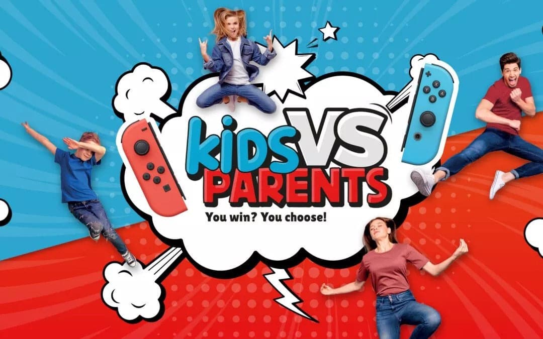 Kids vs Parents - Nintendo Switch - EXON - גיימינג ותוכנות - משחקים ותוכנות למחשב ולאקס בוקס!