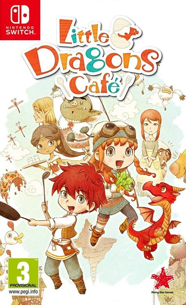 Little Dragons Cafe (Standard Edition) - Nintendo Switch - EXON - גיימינג ותוכנות - משחקים ותוכנות למחשב ולאקס בוקס!