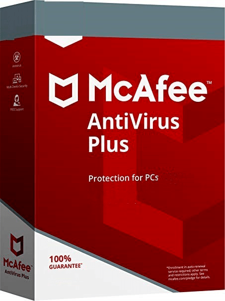 McAfee AntiVirus Plus 2020 - EXON - גיימינג ותוכנות - משחקים ותוכנות למחשב ולאקס בוקס!