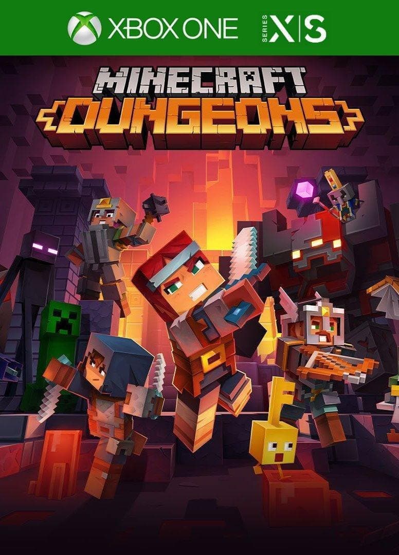 מיינקראפט דאנג'נס - Minecraft Dungeons - Xbox One | Series X/S קופסא