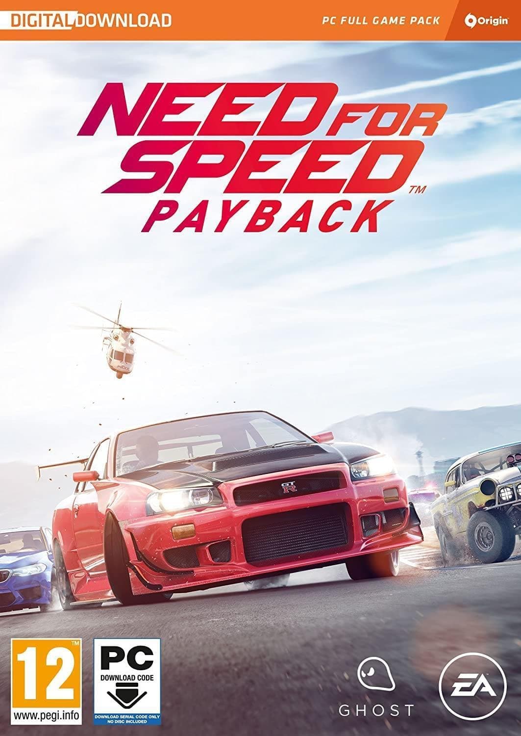 Need for Speed: Payback - למחשב - EXON גיימס - משחקים ותוכנות למחשב ולאקס בוקס!