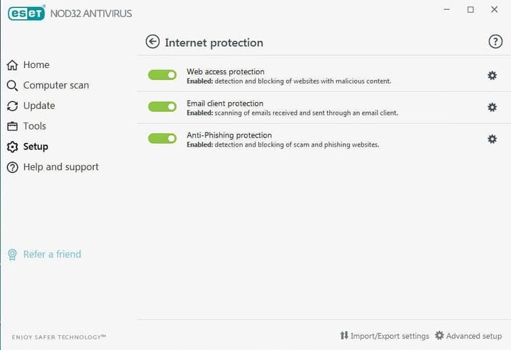 אנטי וירוס ®eset NOD32 2025 - EXON