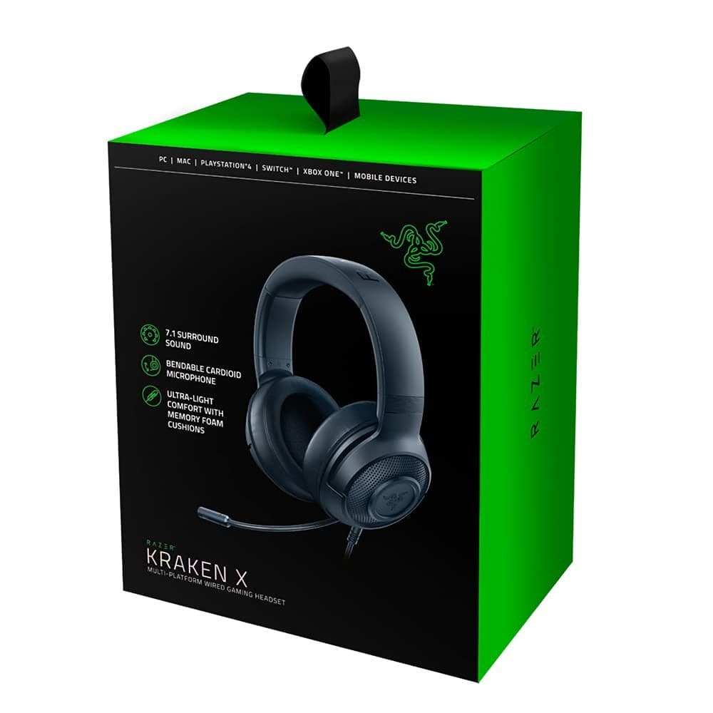 אוזניות גיימינג Razer Kraken Multi Platform - EXON - גיימינג ותוכנות - משחקים ותוכנות למחשב ולאקס בוקס!