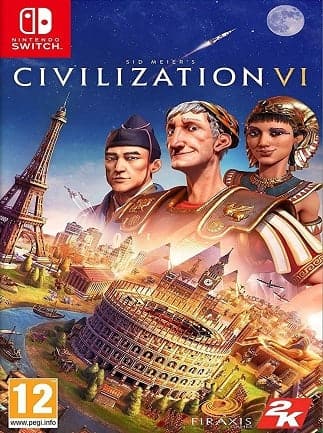 Sid Meier's Civilization VI - Nintendo Switch - EXON - גיימינג ותוכנות - משחקים ותוכנות למחשב ולאקס בוקס!