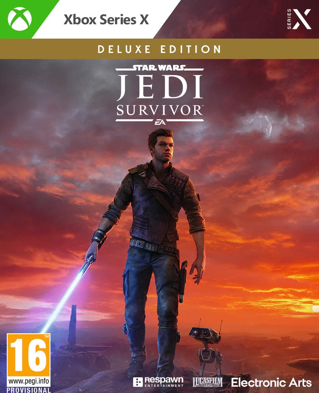 Star Wars Jedi: Survivor (Deluxe Edition) - Xbox - EXON - גיימינג ותוכנות - משחקים ותוכנות למחשב ולאקס בוקס!