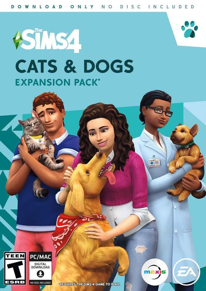 The Sims 4: Cats & Dogs - למחשב - EXON - גיימינג ותוכנות - משחקים ותוכנות למחשב ולאקס בוקס!
