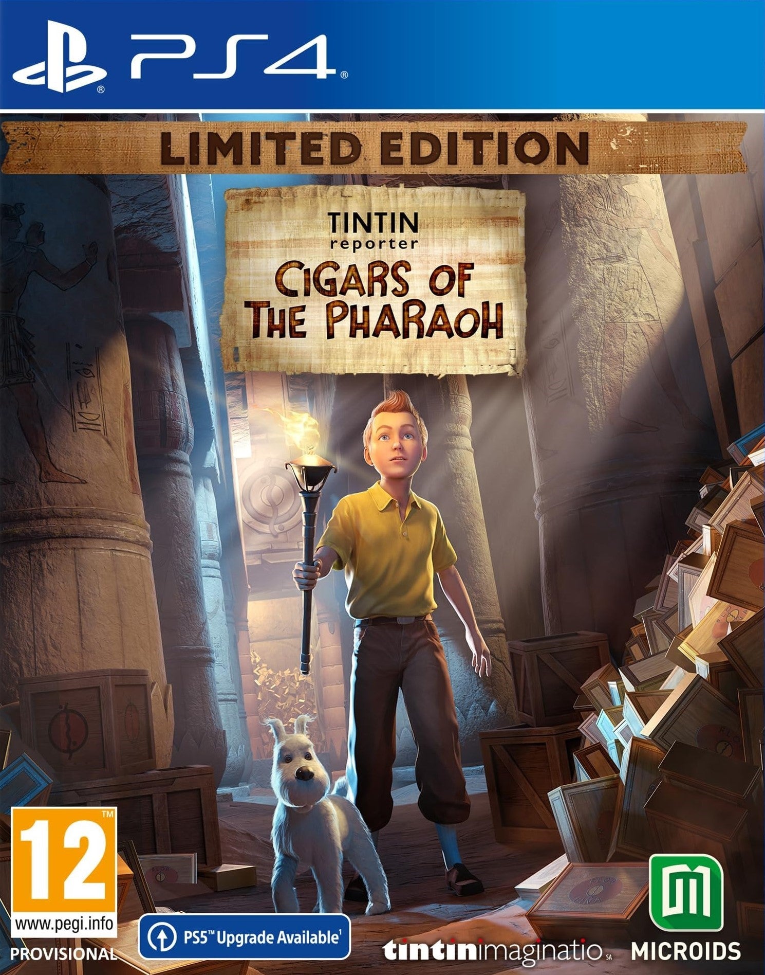 Tintin Reporter - Cigars of the Pharaoh (Standard Edition) - PlayStation | PS - EXON - גיימינג ותוכנות - משחקים ותוכנות למחשב ולאקס בוקס!