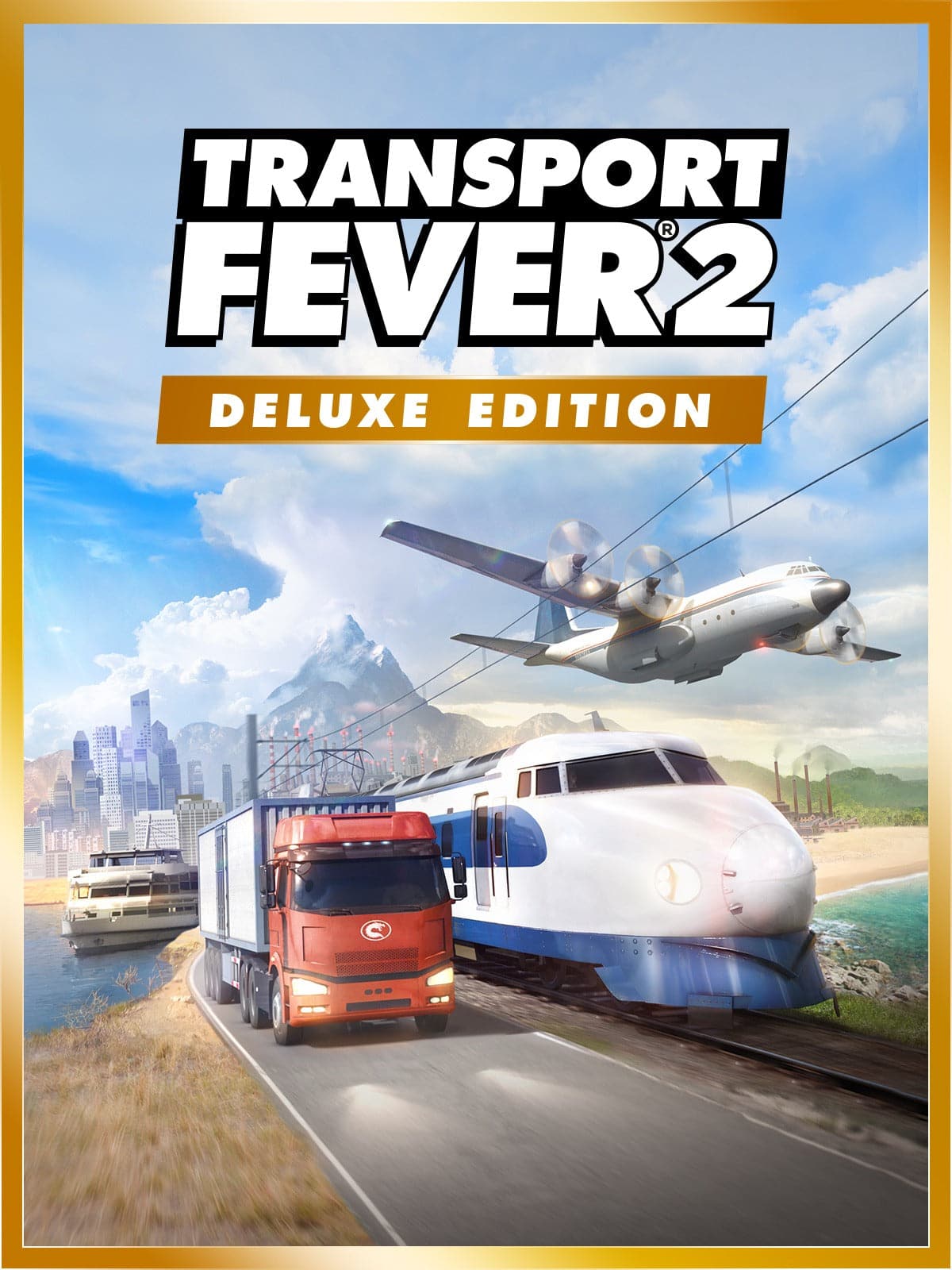 Transport Fever 2 (Console Deluxe Edition) - Xbox - EXON - גיימינג ותוכנות - משחקים ותוכנות למחשב ולאקס בוקס!