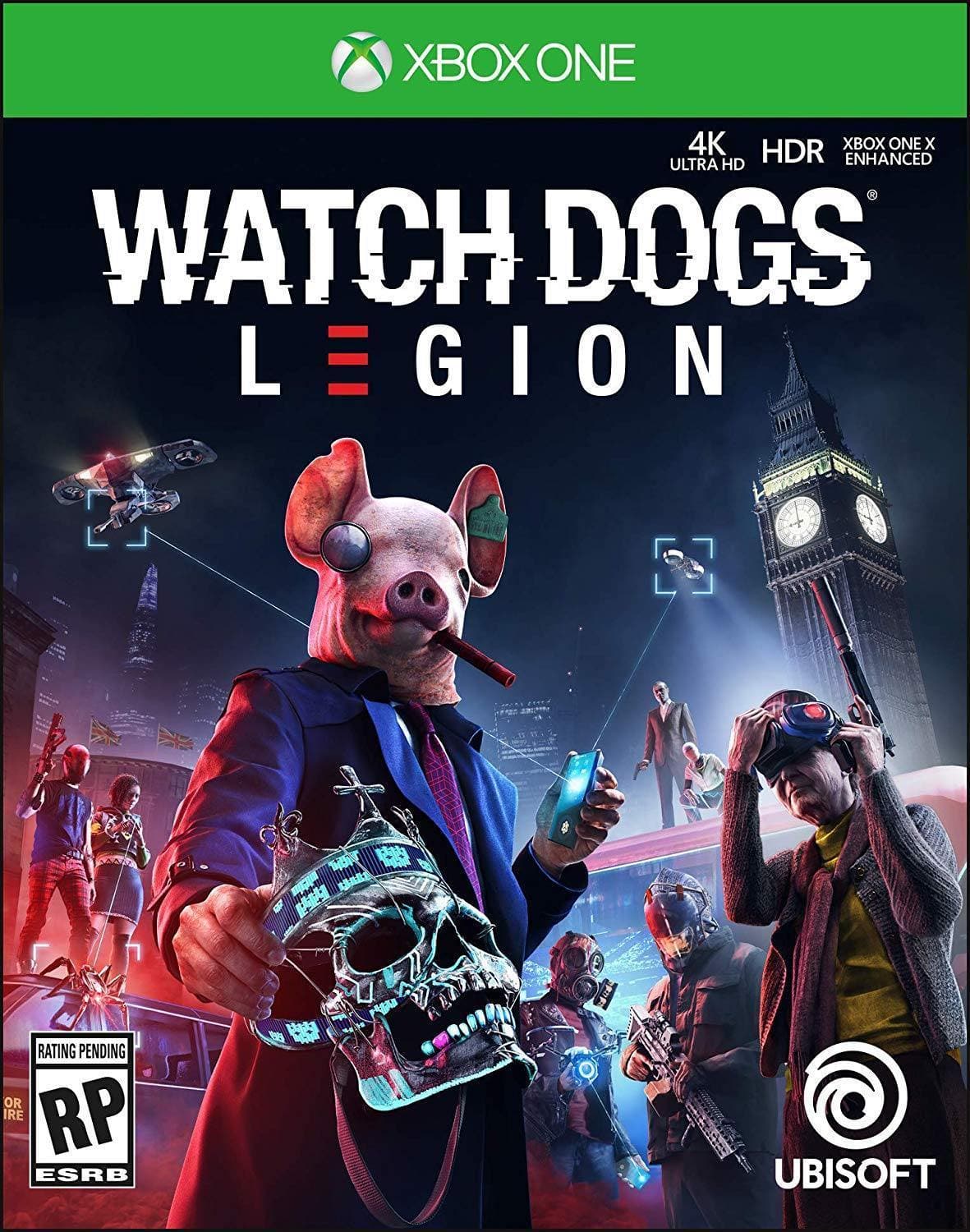 watch dogs legion xbox cover