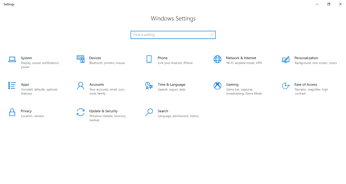 Windows-Settings-Panel